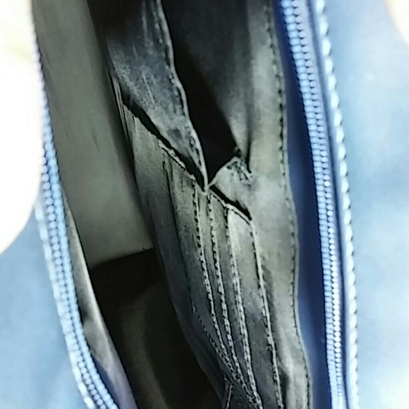 Targus Handbag Blue Large 15" X 13.5" Drop 12" - Picture 4 of 8